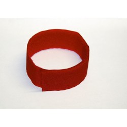 Bracelet Rouge Velcro (10Pcs)