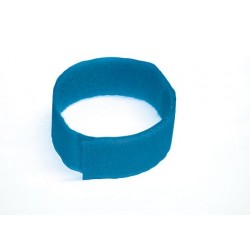 Bracelet Bleu Velcro (10Pcs)