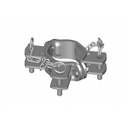 Paalklem 3R Jourdain - Ø102mm Trefle