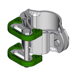 Paalklem Jourdain Ø76 mm Surlock